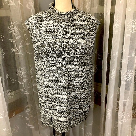 Roots chunky knit sleeveless sweater SZ M - Picture 1 of 10